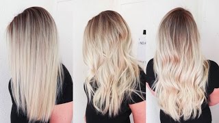 Sunkissed Hair  Smudge Roots and Sombre Balayage Highlights [upl. by Welcome]