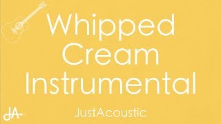 Whipped Cream  Ari Lennox Acoustic Instrumental [upl. by Lebasiairam721]