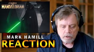 Mark Hamill reaction Luke Skywalker REDUB Returning Mandalorian Finale Star Wars [upl. by Uhayile]