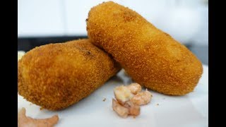 Croquettes de crevettes grises  Recette typique Belge [upl. by Amat]