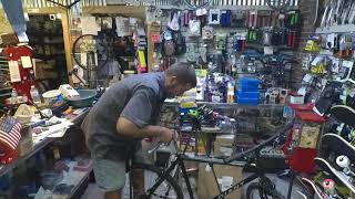 Removing a stuck seatpost [upl. by Lebar]