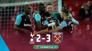 HIGHLIGHTS TOTTENHAM HOTSPUR 23 WEST HAM UNITED ⚒ [upl. by Sirovat]