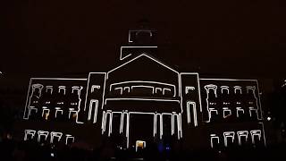 LD Systems  New Years Eve 2010  3D Projection Mapping  Sugar Land TX [upl. by Eanar]