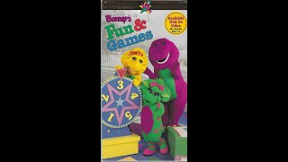 Barney’s Fun amp Games 1996 [upl. by Derag709]