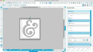 Creating Rhinestone Templates in Silhouette Studio [upl. by Pliske]