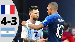 France vs Argentina 43  World Cup Highlights and Goals [upl. by Eichman455]