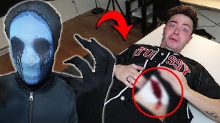 SUMMONING EYELESS JACK AT 3 AM CHALLENGE HE DID THIS TO ME [upl. by Ganley]