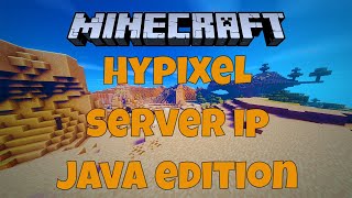 Minecraft Hypixel Server IP JAVA EDITION [upl. by Otokam]