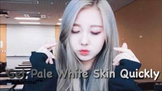 Get Pale White Skin Quickly subliminal [upl. by Hevak]