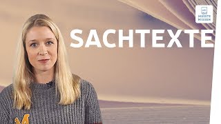 Sachtexte zusammenfassen I musstewissen Deutsch [upl. by Medarda]