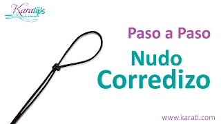 DIY ¿Cómo hacer un Nudo Corredizo  Karatips [upl. by Germaun]