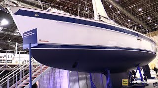 2018 Hallberg Rassy 48 Sailing Yacht  Walkaround  2018 Boot Dusseldorf Boat Show [upl. by Ahsenrac96]