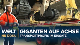 GIGANTEN auf Achse  TRANSPORTPROFIS im Einsatz  HD Doku [upl. by Eidnak]