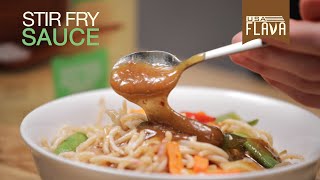 Xanthan Gum  USA Flava  How to make Stir Fry Sauce [upl. by Kellyn]