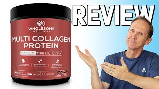 Wholesome Wellness Multi Collagen Review [upl. by Adoree867]