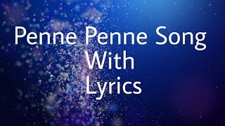 Basheerinte Premalekhanam  Penne Penne Song With Lyrics [upl. by Nomyaw]