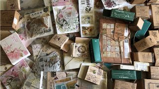 Huge AliExpress Vintage Stationery Haul [upl. by Rasla902]