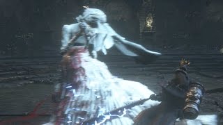 Bloodborne Yharnam Pthumerian Queen Secret Boss Fight 1080p [upl. by Akeemaj949]