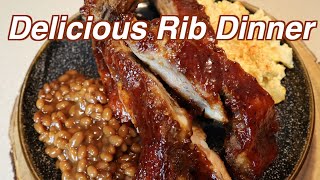 How to make A Delicious Barbeque Rib Dinner [upl. by Pacheco]