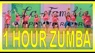 1 HOUR RETRO DANCE WORKOUT  80s and 90s Hits  Dance Fitness  ZUMBA [upl. by Aihseyk627]