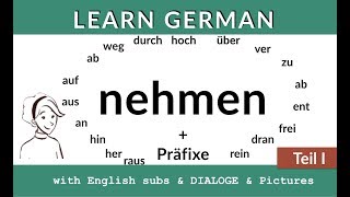 Nehmen  Präfixe lern Deutsch B2 C1 [upl. by Sonia]