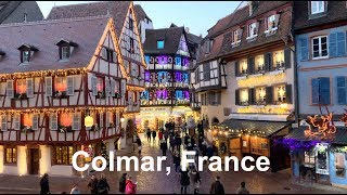 Colmar France one of the best Christmas markets in Europe [upl. by Reade991]