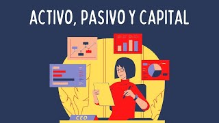 Activo pasivo y capital Contabilidad básica [upl. by Ahsened370]