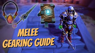 Melee Gearing Guide and Upgrade Order  RuneScape 3 2021 [upl. by Rainah]