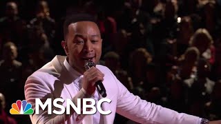 John Legend Performs A Change Is Gonna Come  MSNBC [upl. by Christiano]