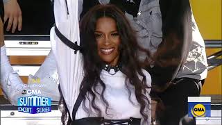 Ciara quotLevel Upquot Live  Central Park NY HD 2019 [upl. by Shimkus328]