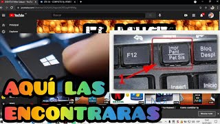 Donde se guardan las capturas de pantalla de tu ordenador RESUELTO ✅ [upl. by Elazaro]