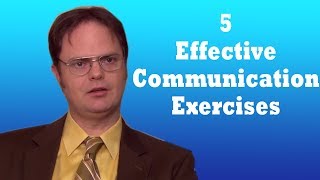 5 Conversation and Communications Tips With Exercises [upl. by Ecerahc]