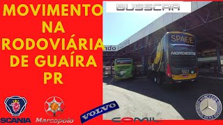 MOVIMENTAÇÃO NA RODOVIÁRIA DE GUAÍRA PR [upl. by Yarod510]