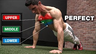 The Perfect PUSHUP Workout 3 LEVELS [upl. by Dahraf]