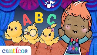 Canticos  The ABC Song  El Abecedario  Bilingual Nursery Rhymes [upl. by Diane-Marie486]