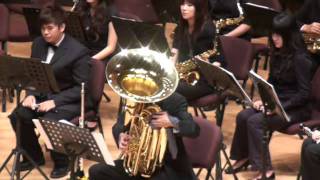 Edward Gregson  Tuba Concerto NTUWB [upl. by Yelhs404]