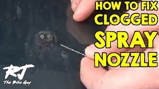 How To Fix Clogged Windshield Washer Spray Nozzle [upl. by Oletha675]