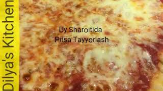 Best Homemade Pizza Recipe  Uy Sharoitida Mazali Pitsa Tayyorlash [upl. by Ashelman]