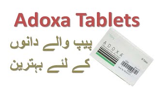 Adoxa tablet Doxycycline Hyclate 100 mg uses in urdu  how to use adoxa tablets for acne [upl. by Odnomra]