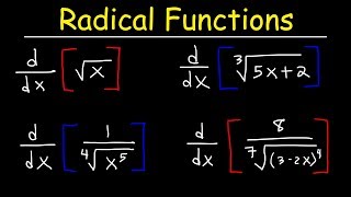 Derivatives of Radical Functions [upl. by Ardnohsal421]