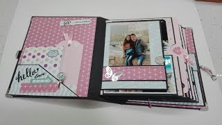 ALBUM de fotos scrapbooking GRAN CAPACIDAD [upl. by Eibbob19]