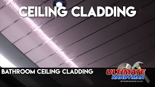 Bathroom ceiling cladding [upl. by Friday]