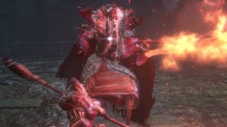 Bloodborne  Pthumerian Elder Boss Fight 4K [upl. by Haon]