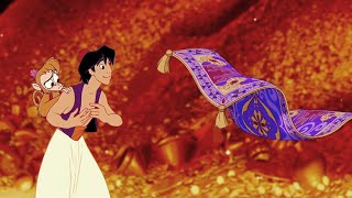 Aladdin 1992  quotMagic Carpetquot Clip HD [upl. by Anyahs]