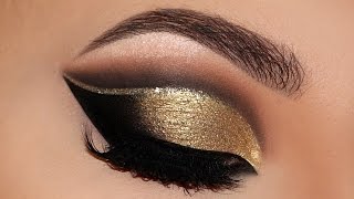 ⭐ Cut Crease Glam for HOLIDAY Makeup Tutorial  Melissa Samways ⭐ [upl. by Eelirol]