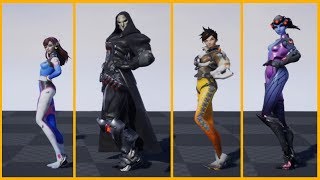 All Overwatch Characters do DVas secret dance [upl. by Walston658]