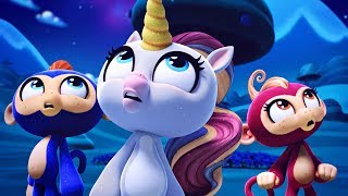 Fingerlings Tales  The Fingerlings Go To Sleep amp Make A New Dragon Friend  Kids Cartoons [upl. by Trescha]