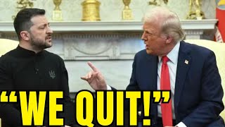 Trumps 600 STAFF QUIT Over Zelensky DISASTER MEETING [upl. by Lindley150]