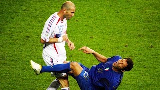 Zidane VS MaterazziWild Moments [upl. by Odeen208]