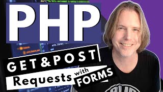 PHP How to Get Data from a Request  PHP get and post form methods [upl. by Nattie999]